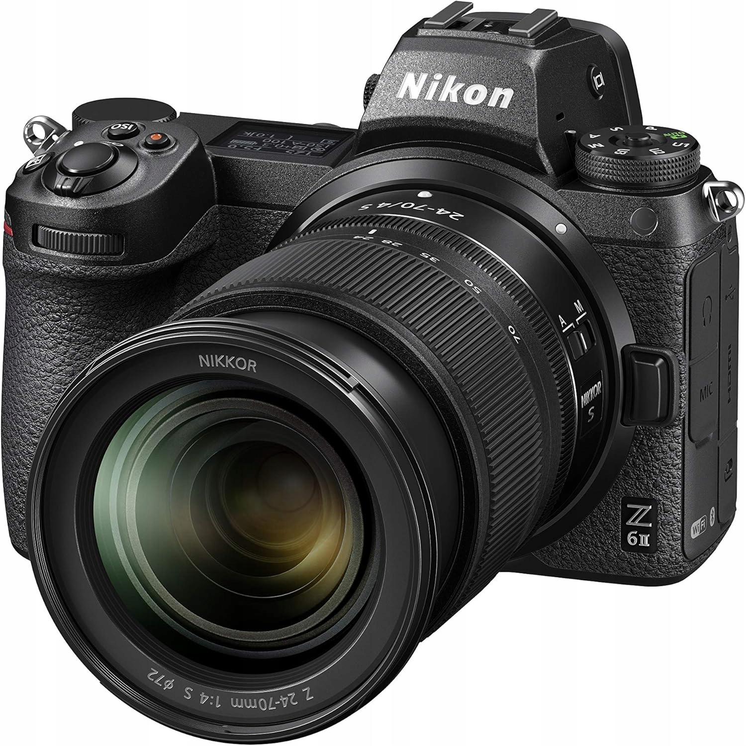 Nikon Z 6II Obiektyw 24-70mm f/4 S Podwójny silnik Expeed 6 VOA060K001