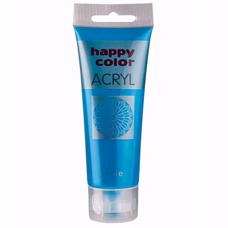 HAPPY COLOR FARBA AKRYLOWA 75ML NIEBIESKI