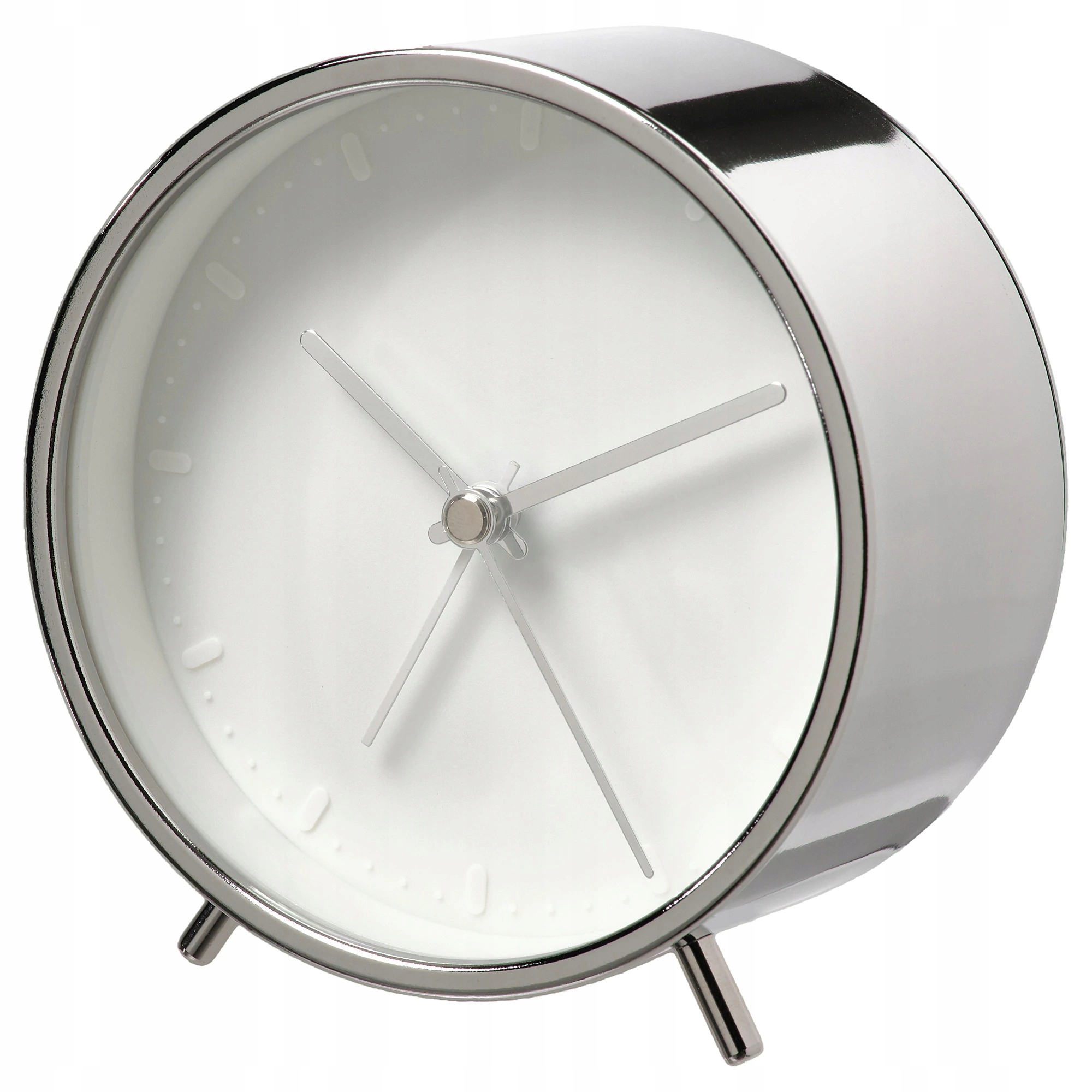 

Ikea Mallhoppa Budzik, srebrny11 cm