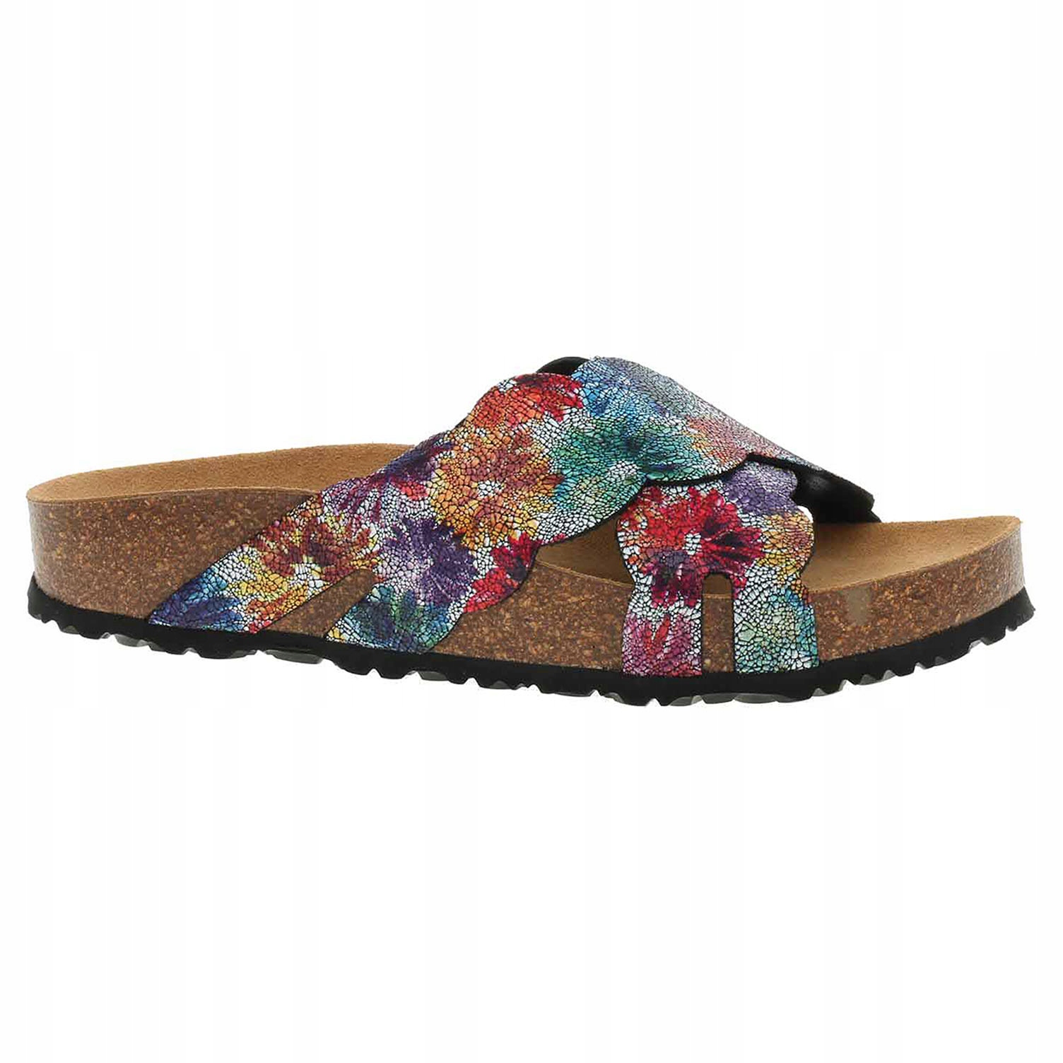 Dámské pantofle Bio Life 2681.6 Roxana 866 multi-black 40