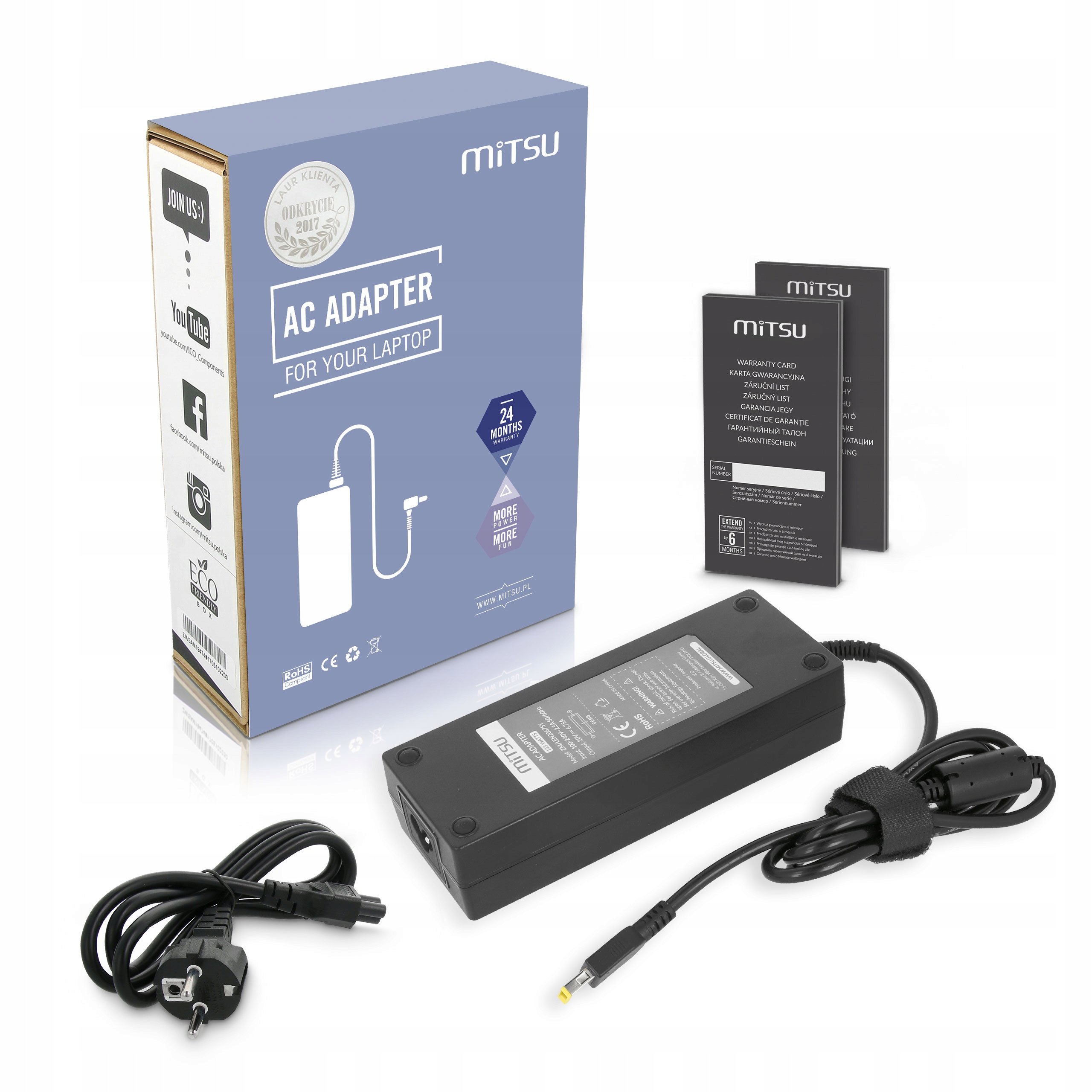 

Ładowarka do Lenovo 20v 6.75a 135W 11.0x4.5mm Yoga