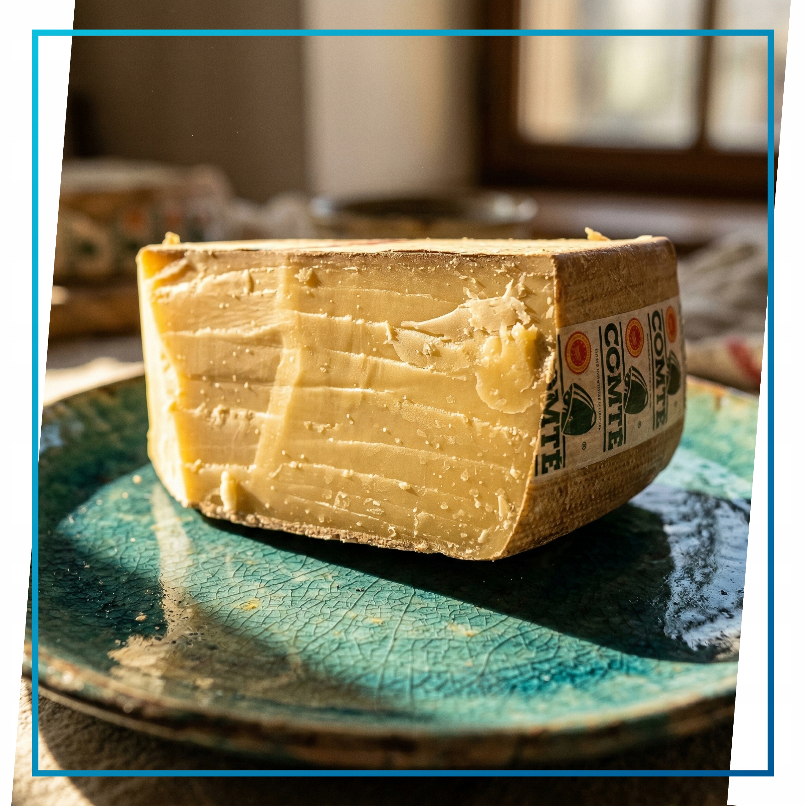 Francuski Ser Comte Aop 24 msc Dojrzewający Twardy 1 kg Flomaro