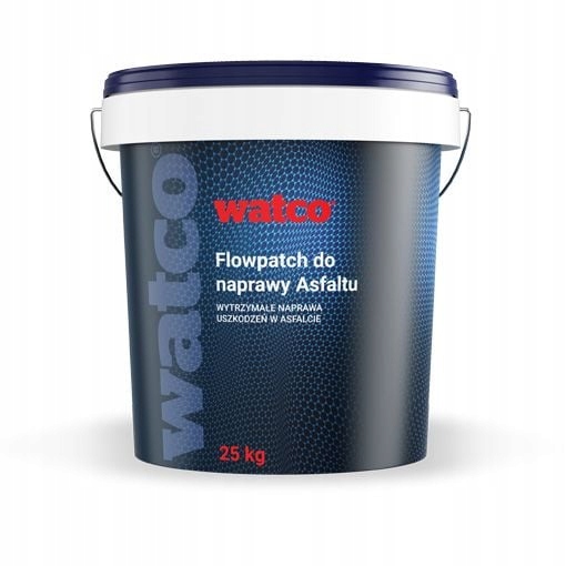 Hmota na opravu asfaltu a dehtu – Watco Flowpatch asfalt 25 kg