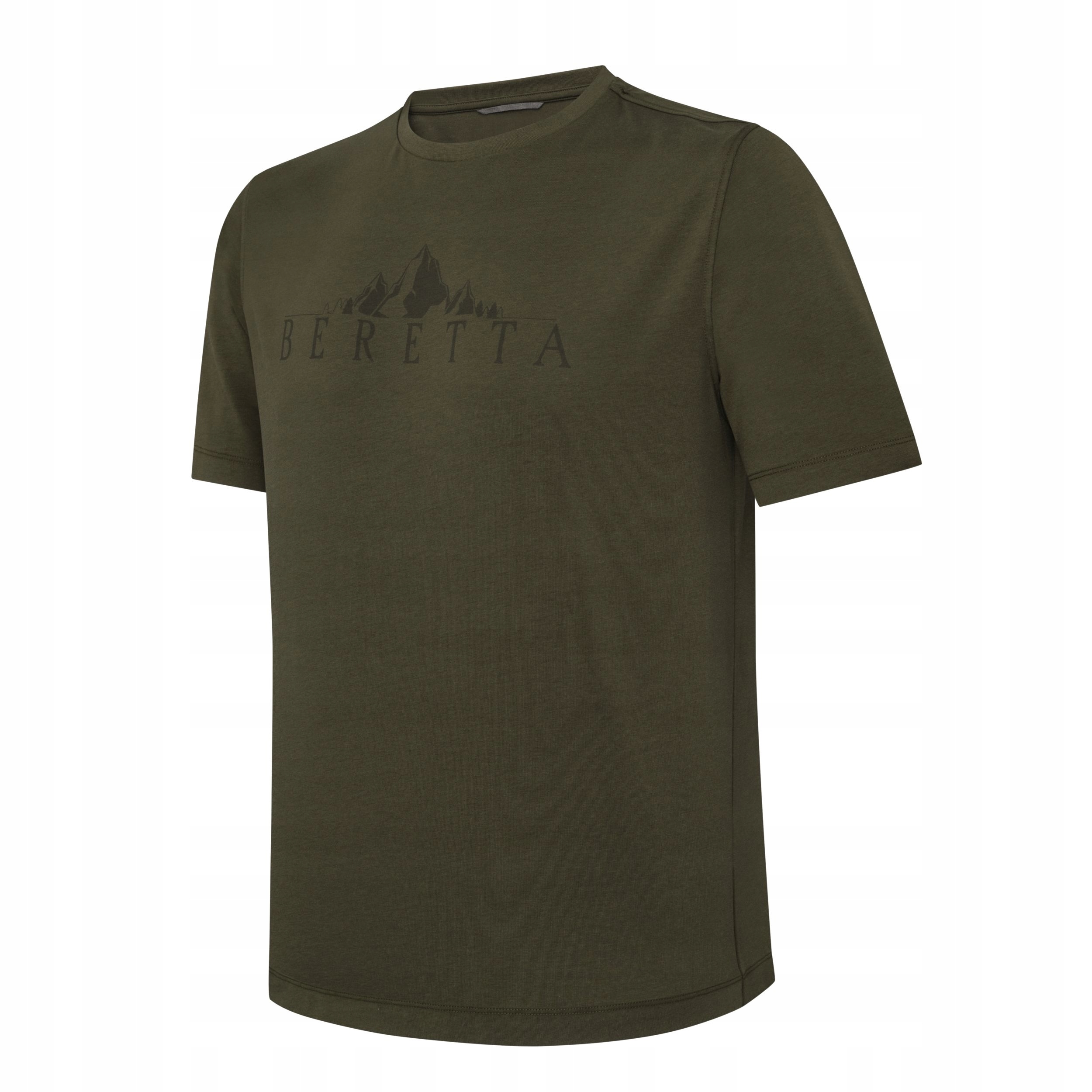 Koszulka t-shirt Beretta Cresta ciemnooliwkowa XXL