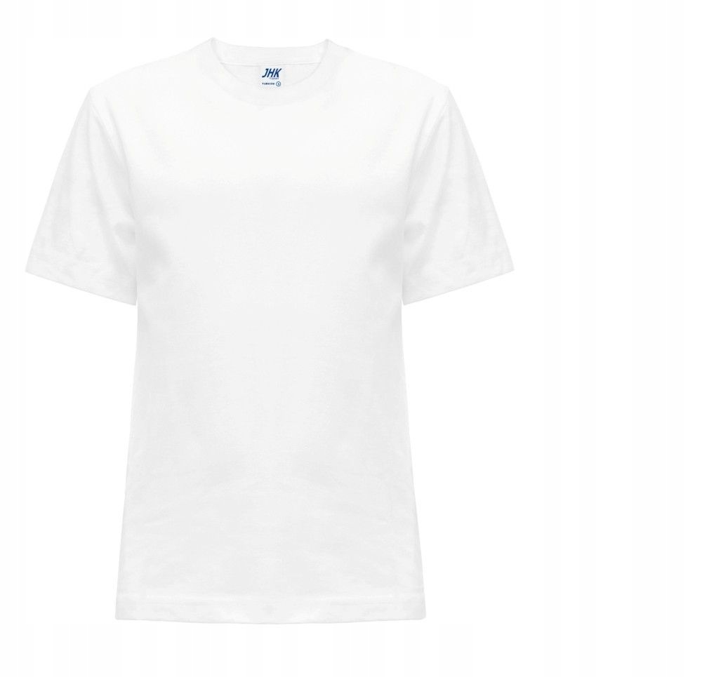 T-SHIRT DZIECIĘCY koszulka JHK TSRK-150 biała 1+ WH 92 Marka Inna marka