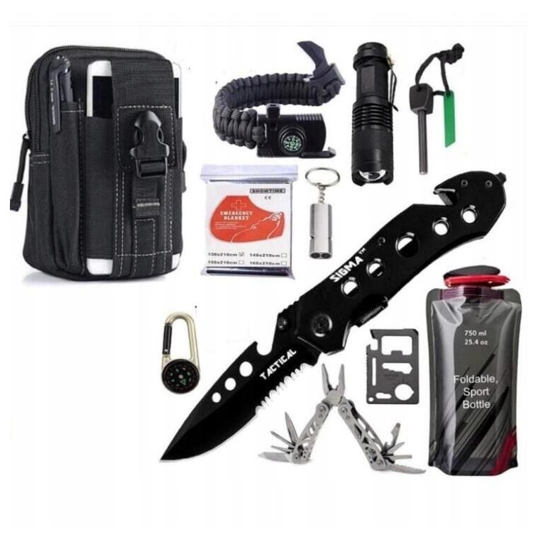 Survivalová Sada Vojenská Výbava 11v1 ZS-4