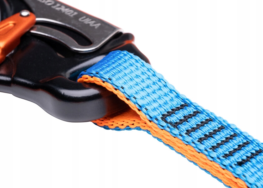 LONŻA LINA BEZPIECZEŃSTWA KARABIŃCZYK +PĘTLA SPINLOCK DW-STR/2LEL/C 1-2M Kod producenta DW-STR/2LEL/C