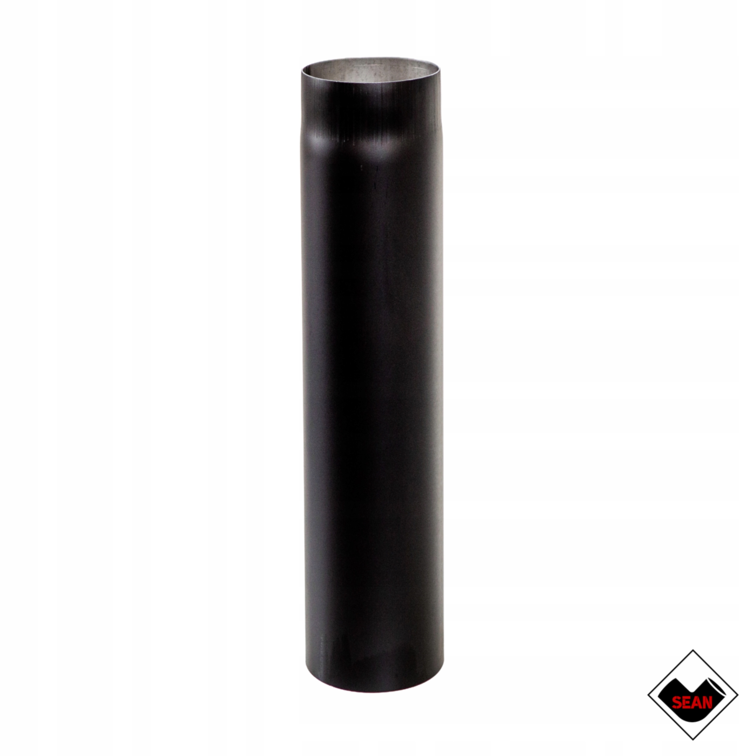 Rura spalinowa fi 140 mm 1000 mm czarna