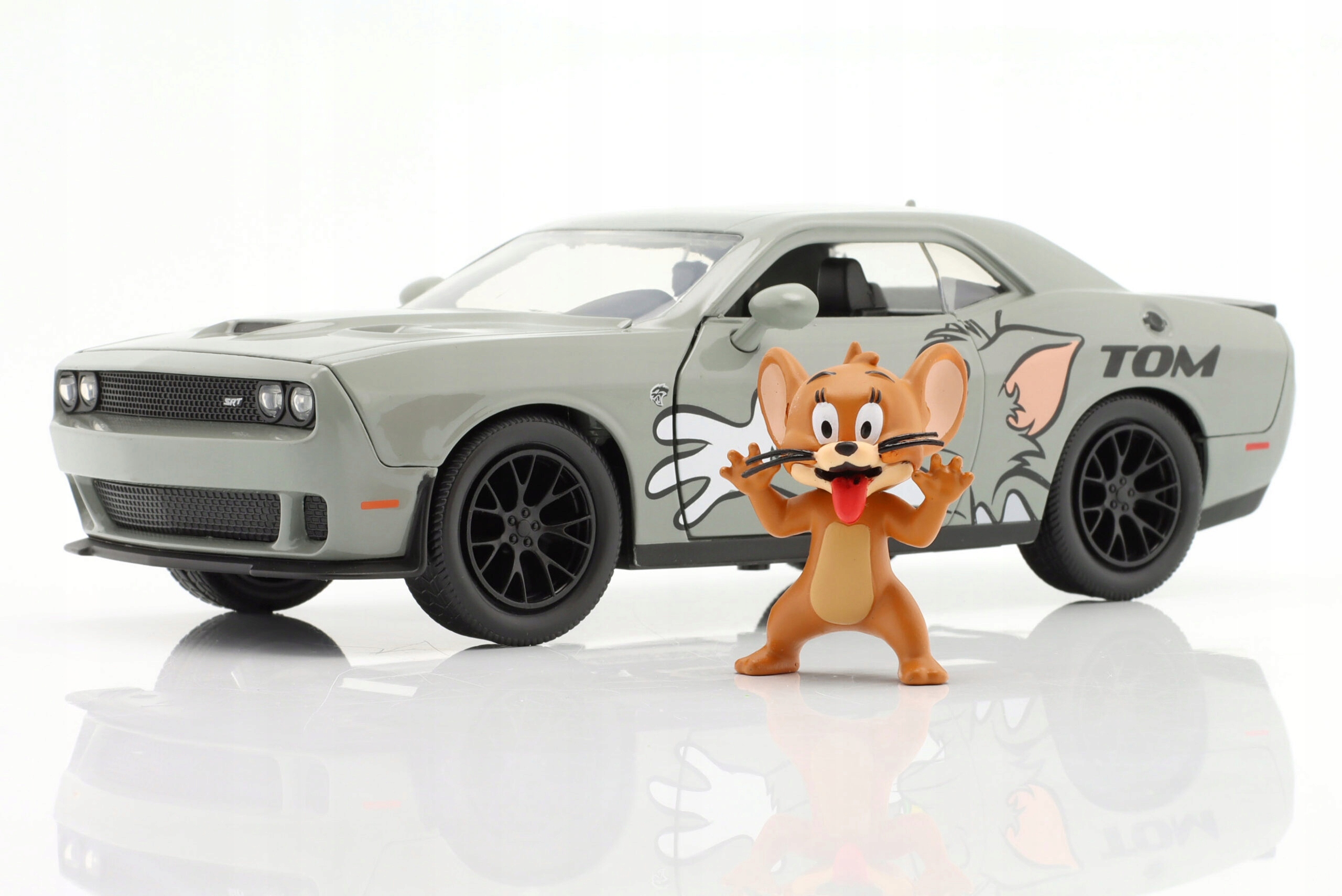 Dodge Challenger Hellcat 2015 Tom & Jerry akční figurka Jada Toys 1:24 1/24