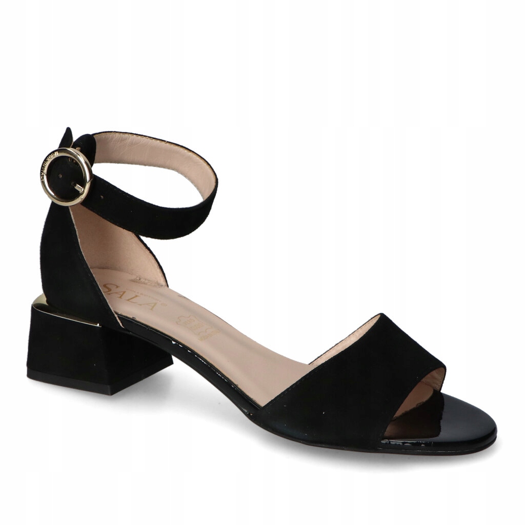 Sandály Sala SA-498 Černý semiš 37