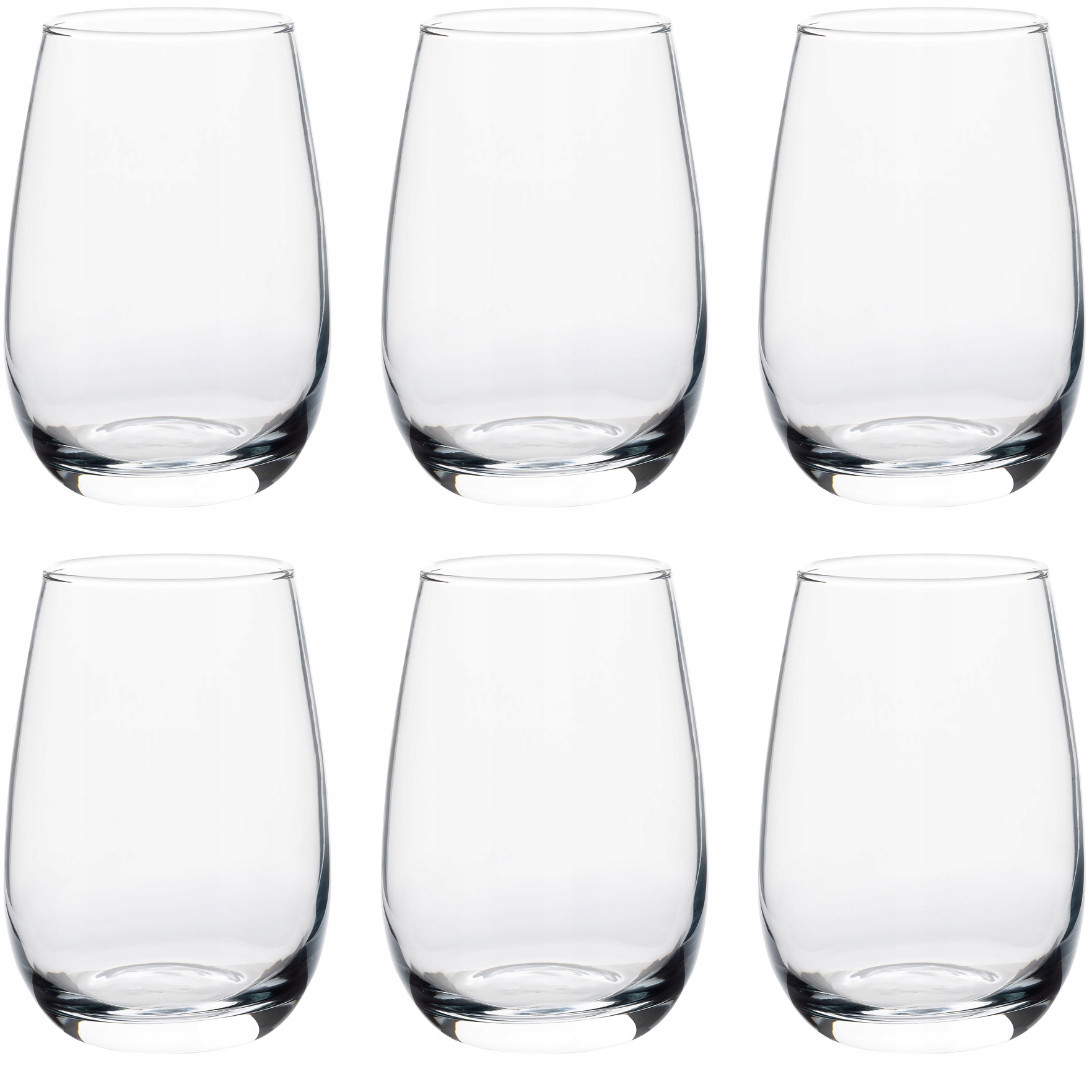 

Szklanki Zestaw Szklanek do Napojów 6 sztuk 400ml