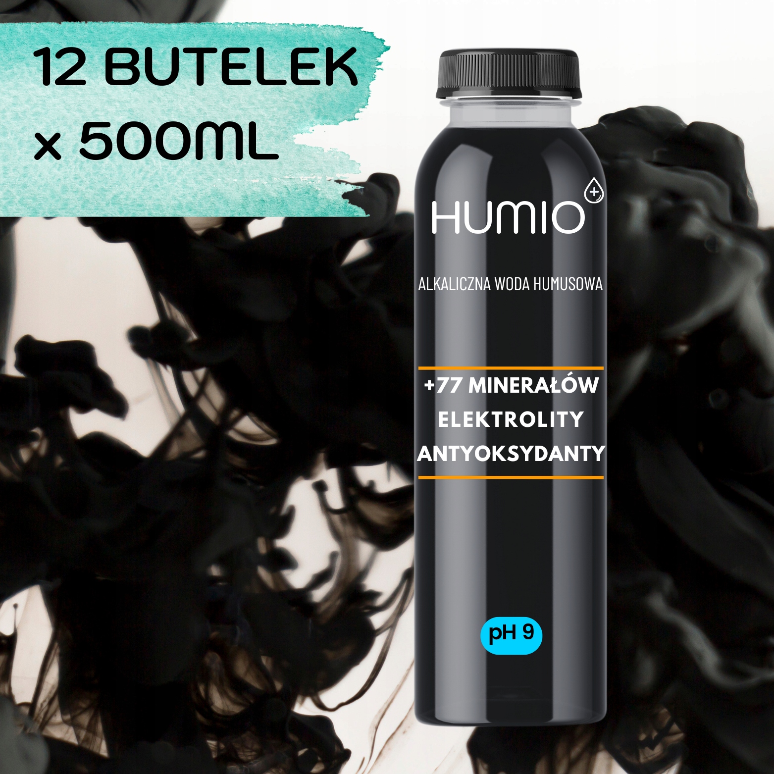 Levně Humio Aklalická Humusová voda 500 ml x 12