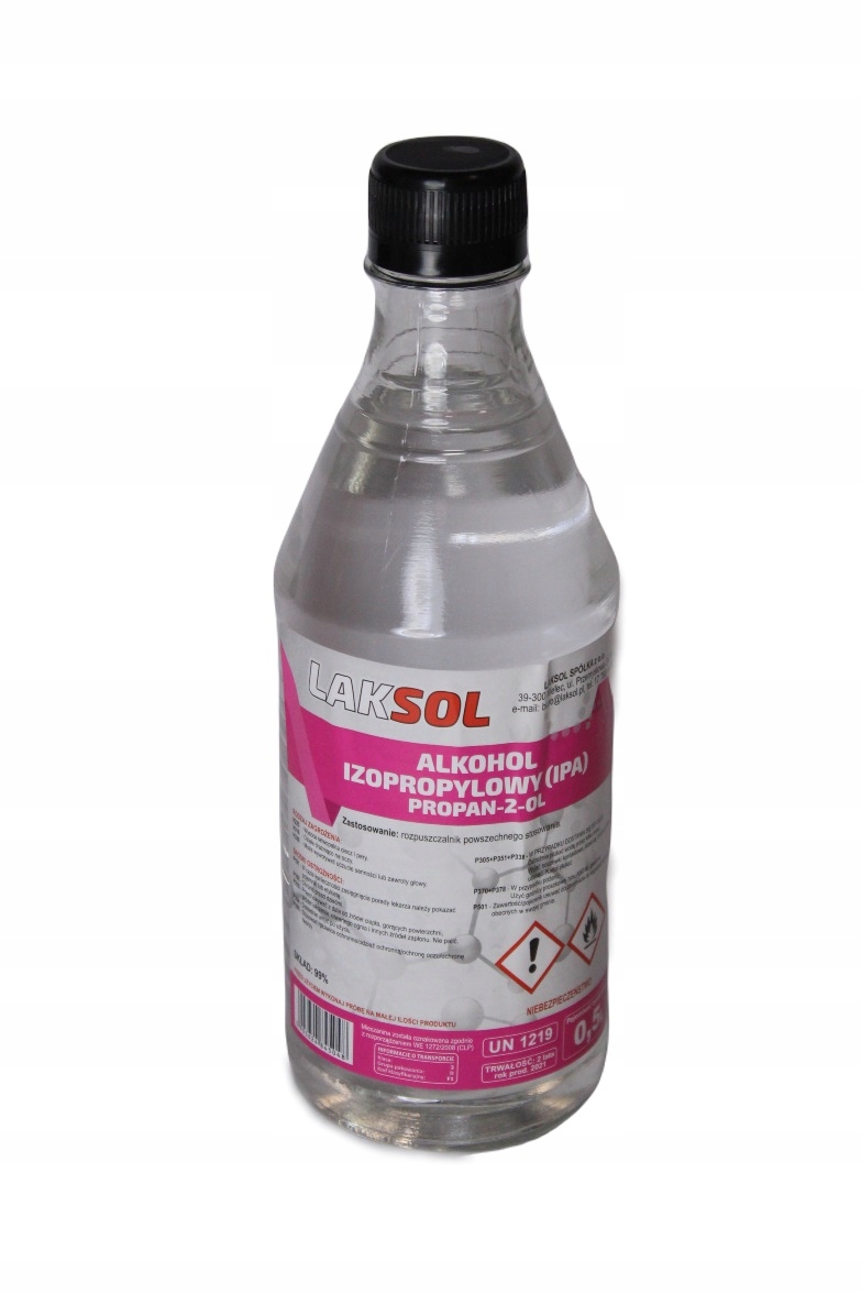 

Alkohol izopropylowy Laksol 500ml
