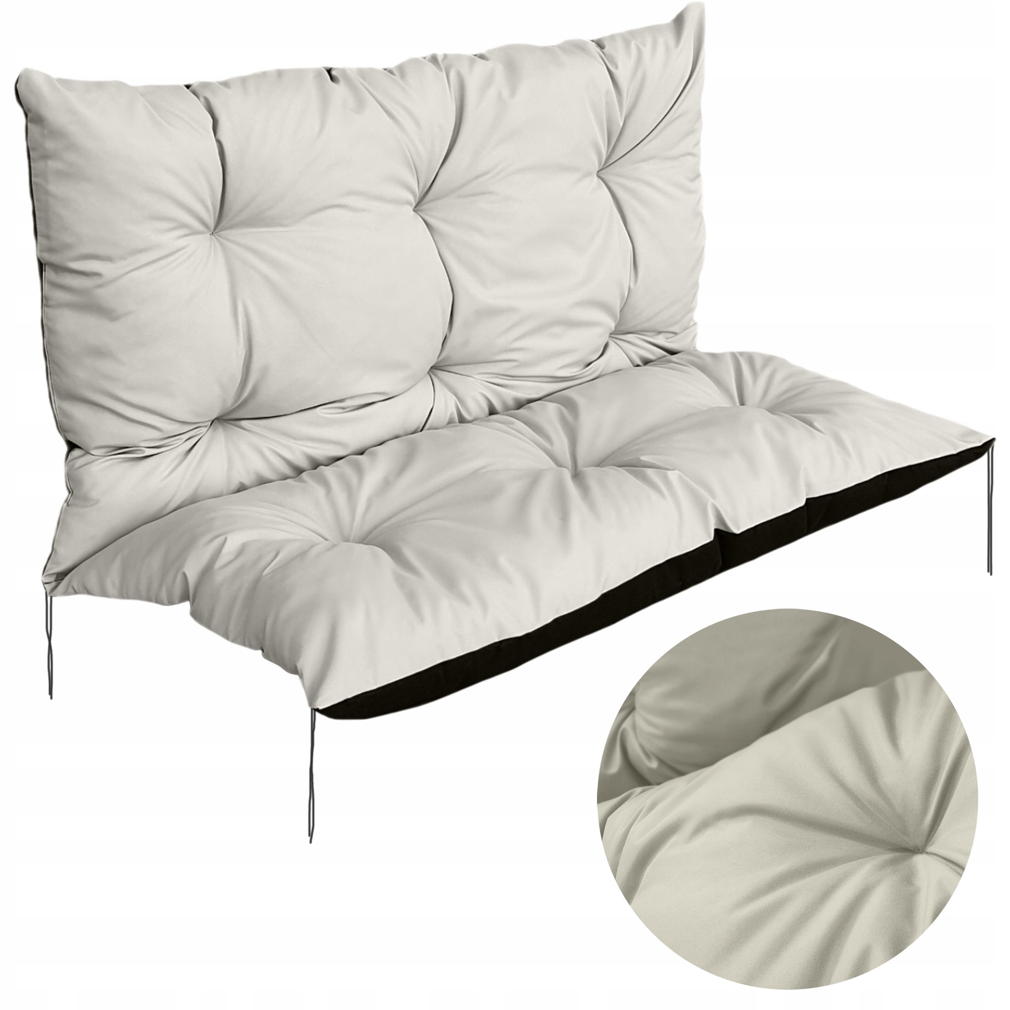 Záhradný Vankúš Na Hojdačku A Lavičku 180X60X50 CM Na Paletový Nábytok, Vodotesný