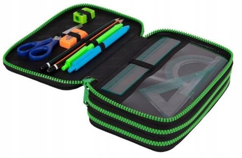 Coolpack piórnik 3-komorowy JUMPER z wyposażeniem Kids From The Block Marka CoolPack