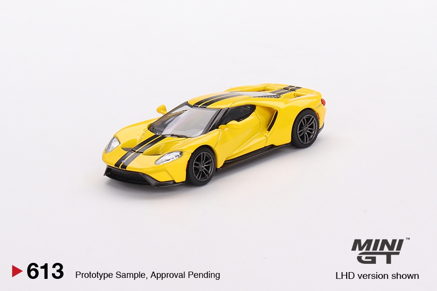 Mini Gt Ford Gt Triple Yellow 1:64