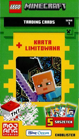 BLISTER LEGO MINECRAFT seria 1 - wersja 4