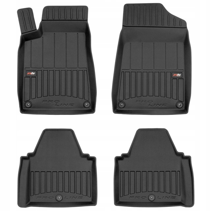 Koberce Gumové Stěrače Peugeot 607 1999-2010 Korytka 3D