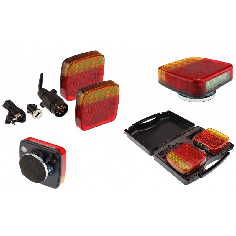 CM86249 - 26LED 12/24V 2ШТ БЕСПРОВОДНОЙ ПРИЦЕП ЛАМПЫ