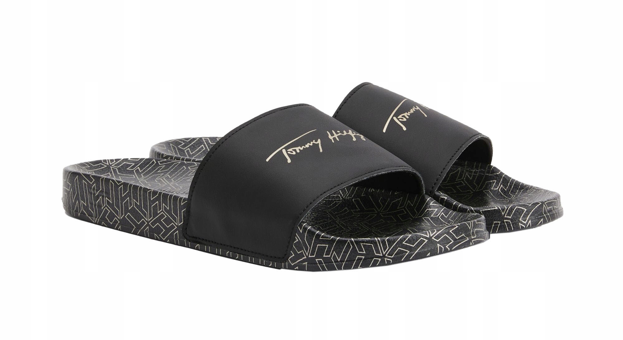 

Tommy Hilfiger Damskie Klapki Metallic Black r.37