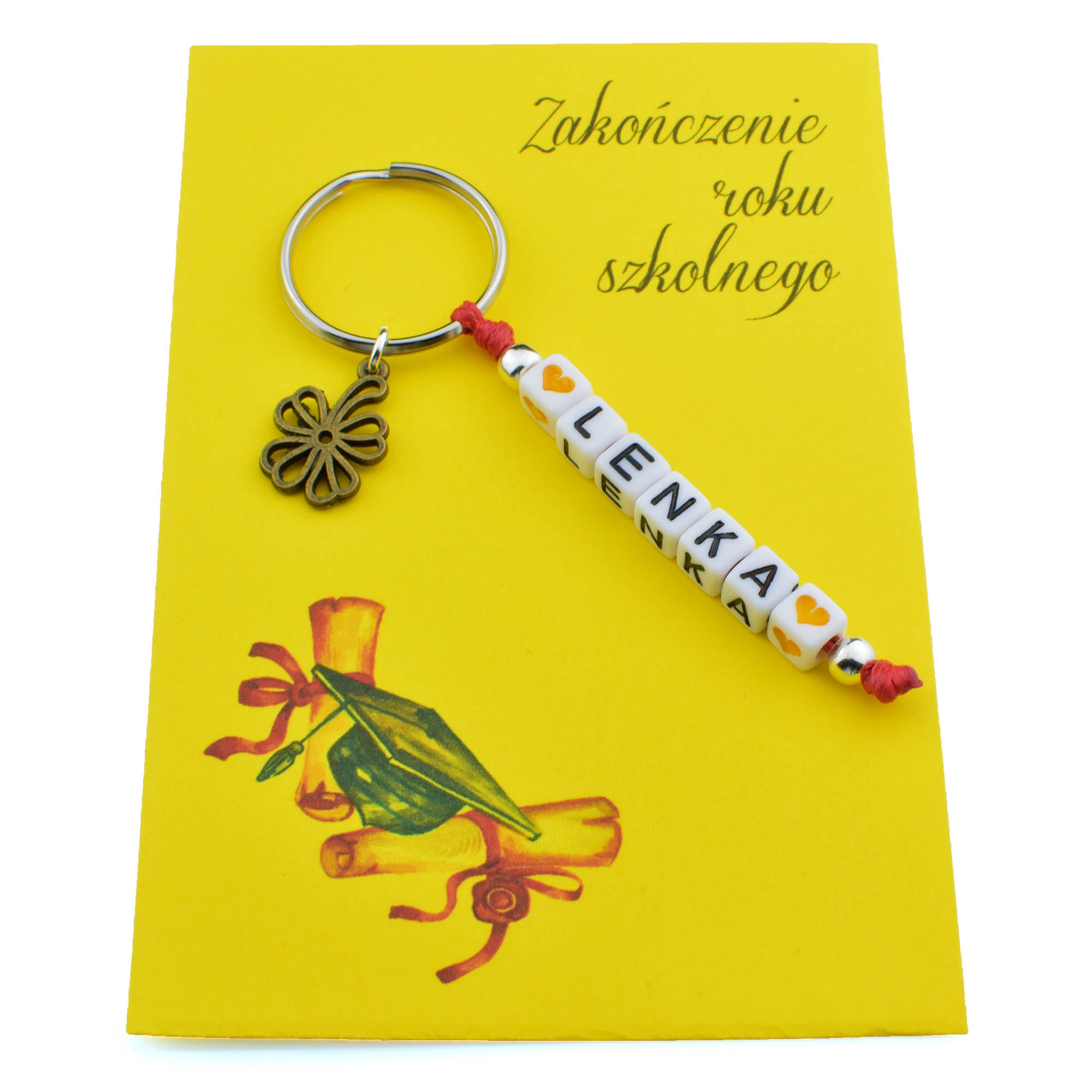 

Brelok Imię Zakończenie Roku Prezent Dla Ucznia