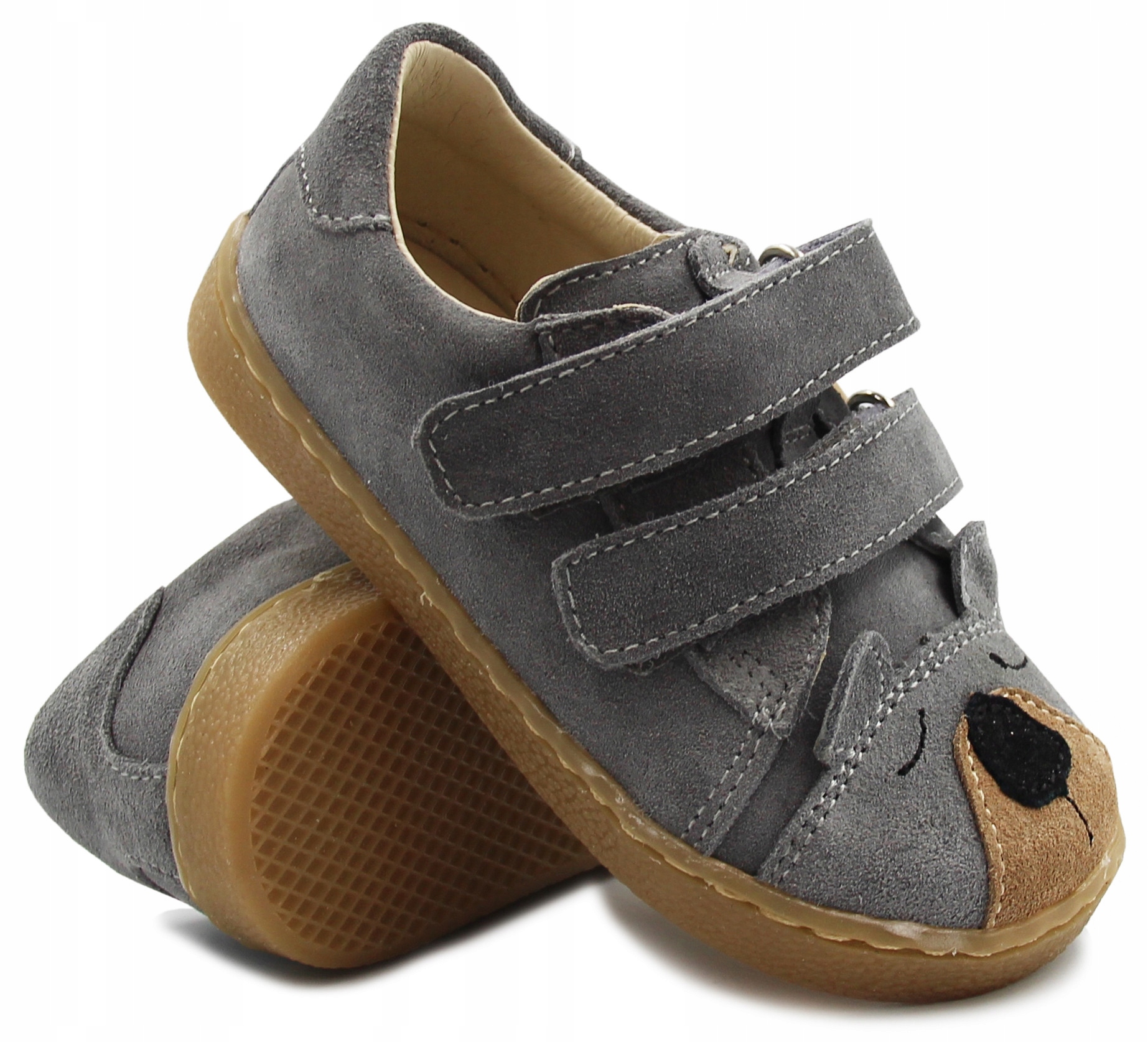 

Buty Na Wiosnę Mido Niskie Miś 20-44 Szary 25