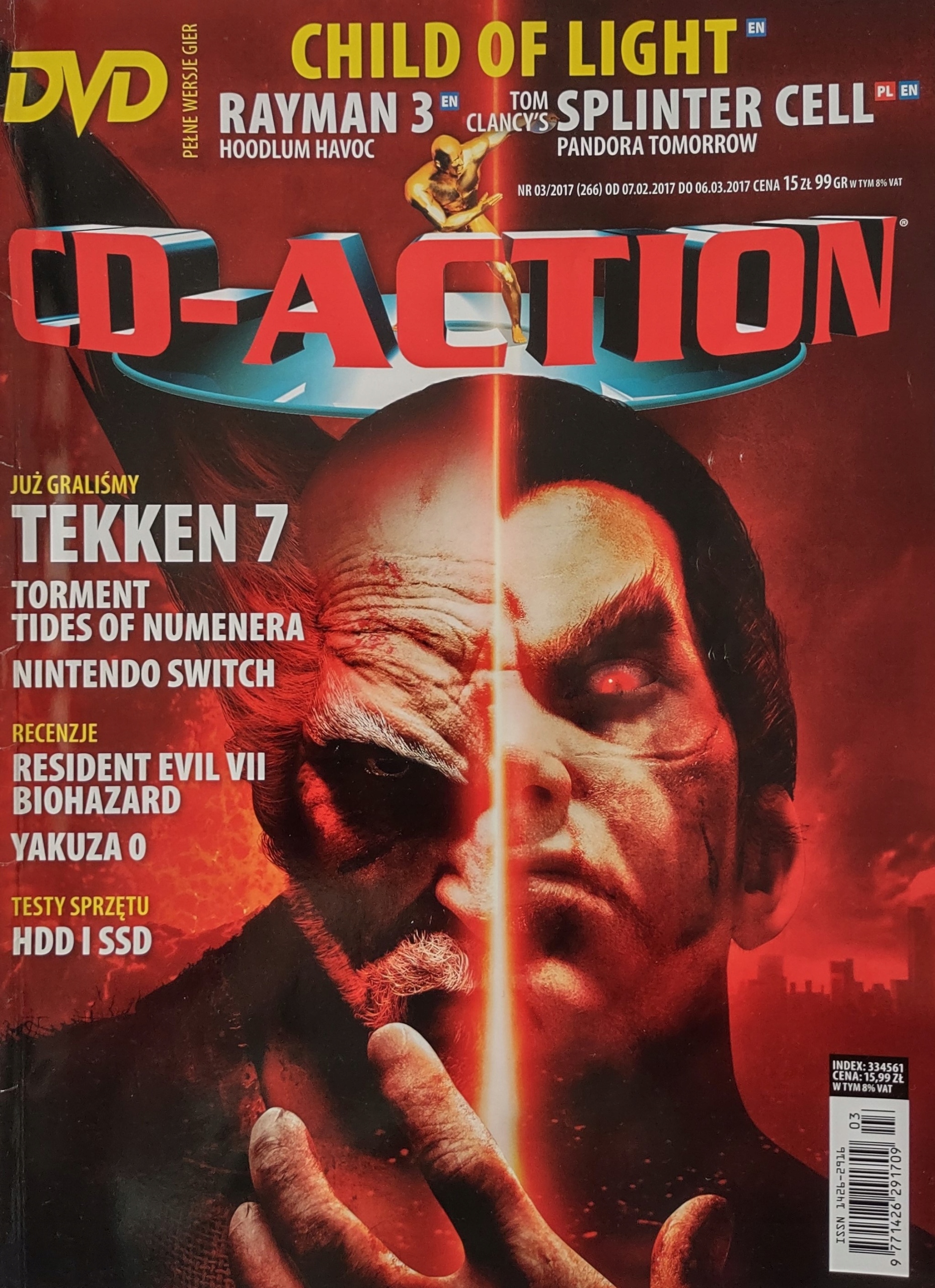 CD-Action 3/2017 płyty DVD