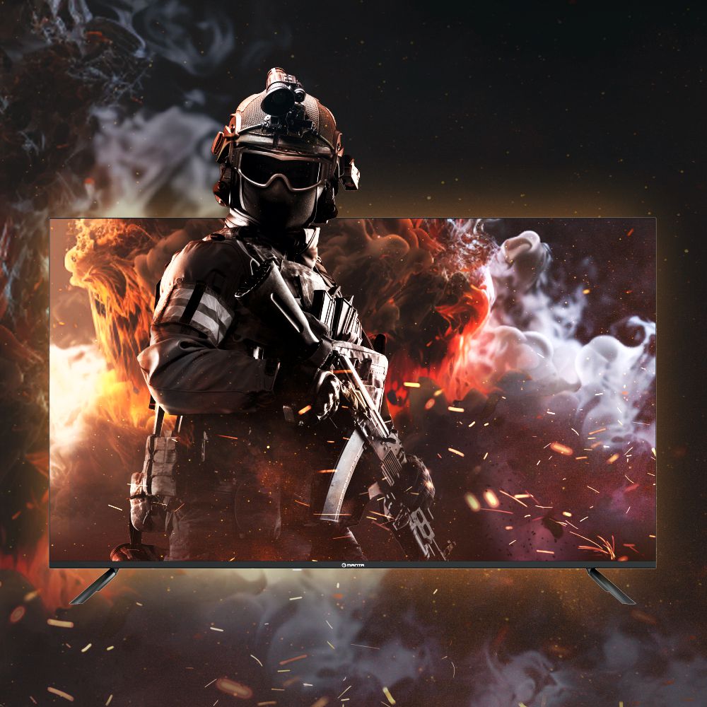 Telewizor 55 cali Smart TV Android 4K LED DVBT2 WIFI LAN HDR10 USB CL Manta Model 55LUA123E