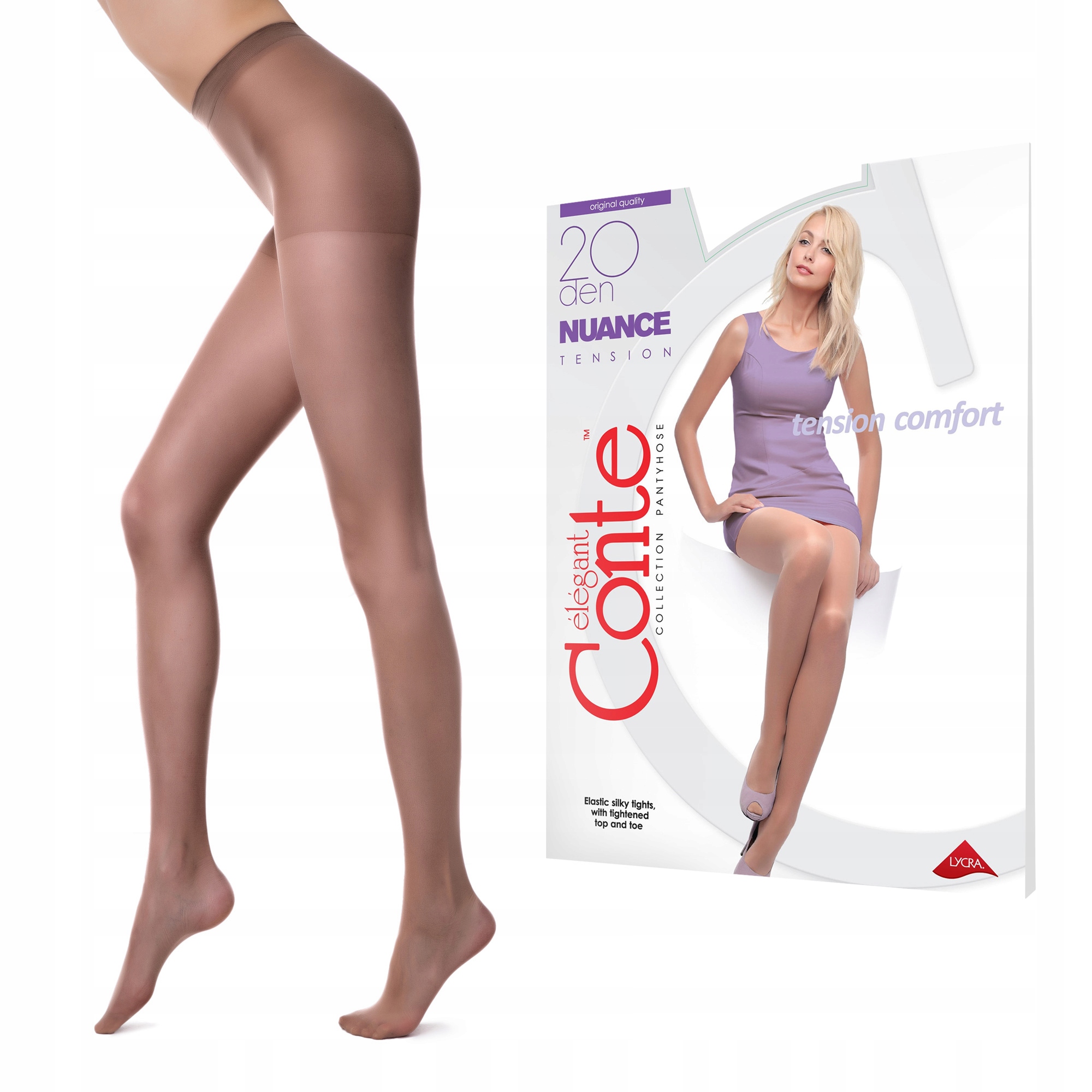 Rajstopy damskie Conte Nuance 20 den SHADE 5 mat