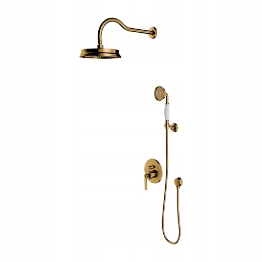 Armance podomítkový sprchový systém, zlatý lesk