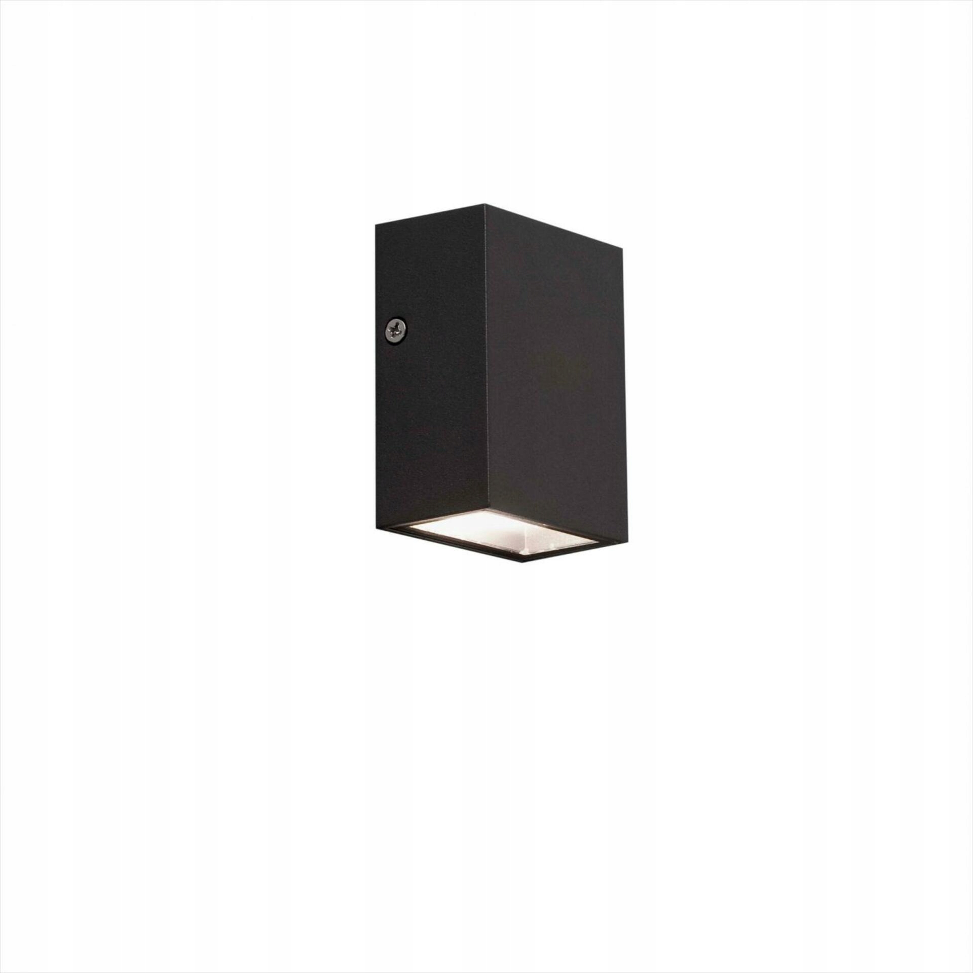 Vonkajšia nástenná Led lampa Faro Canon, 4W, 3000K, tmavo šedá, IP44