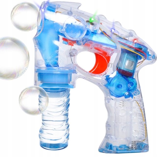 PISTOLET DO BANIEK MYDLANYCH AUTOMAT ŚWIECĄCY LED