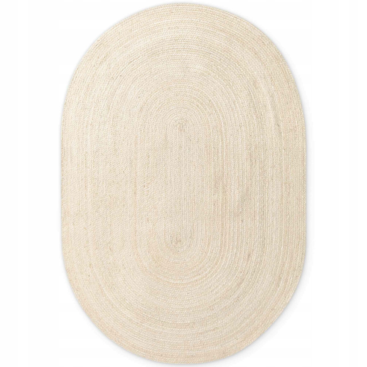 160x230 ovál Kusový koberec Jute Braided 106007 Ivory ovál