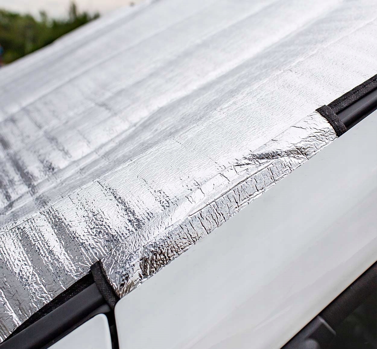 DUŻA MATA ANTYSZRONOWA NA SZYBĘ PRZECIWSZRONOWA OSŁONA PRZED MROZEM LODEM