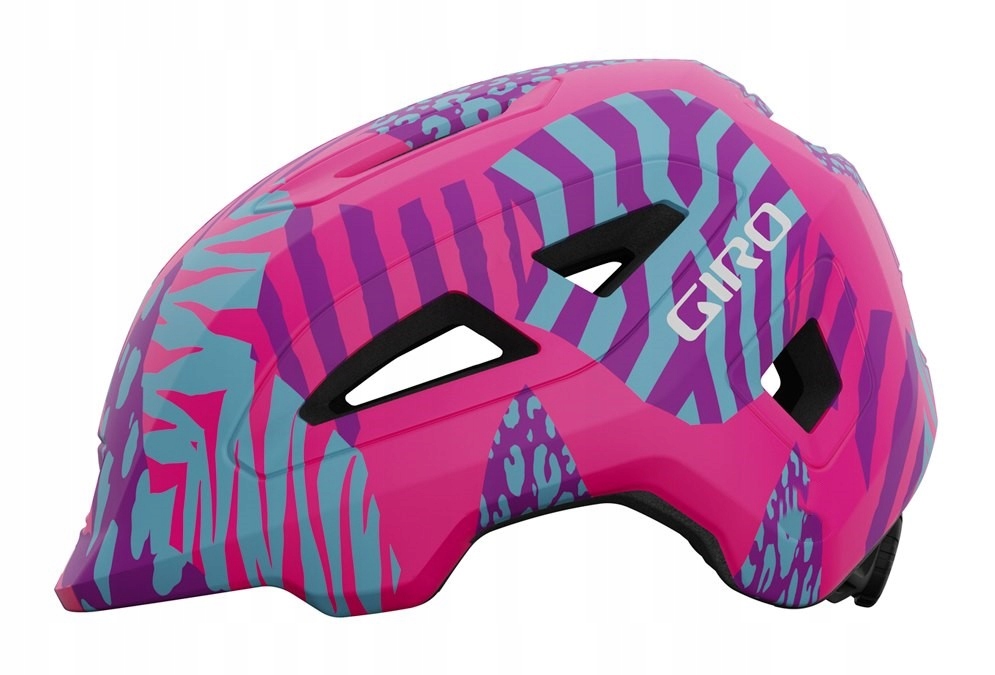 Kask dziecięcy Giro Scamp II matte pink animal Xs 45-49cm