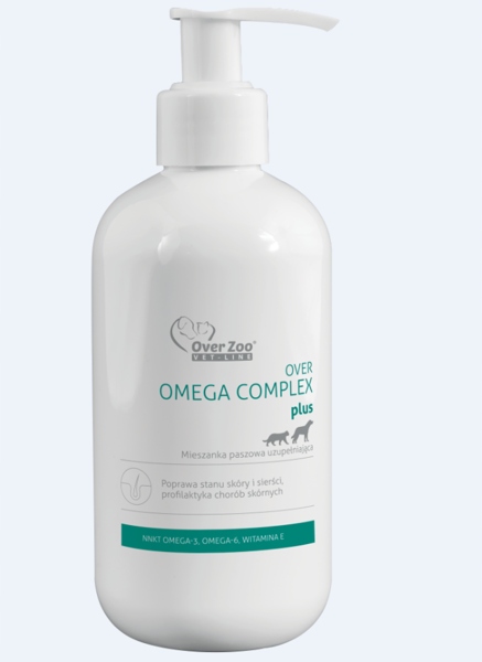 

Over Zoo Omega Complex Plus na skórę sierść 250ml