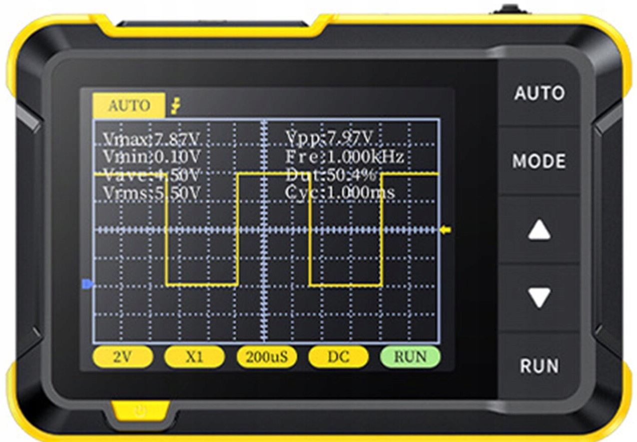 Fnirsi DSO152 Miniaturowy ręczny oscyloskop cyfrowy P6100 Sonda 23%PL Z Pl