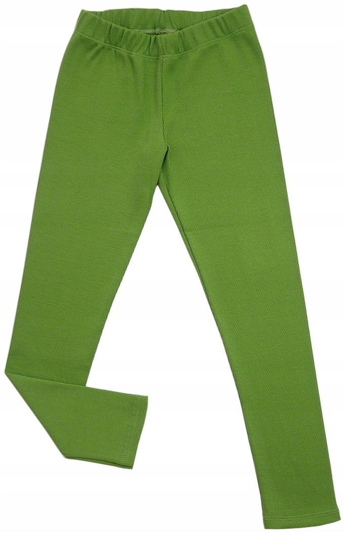 

Legginsy Getry dla Dziewczynki prążek 140 zielone