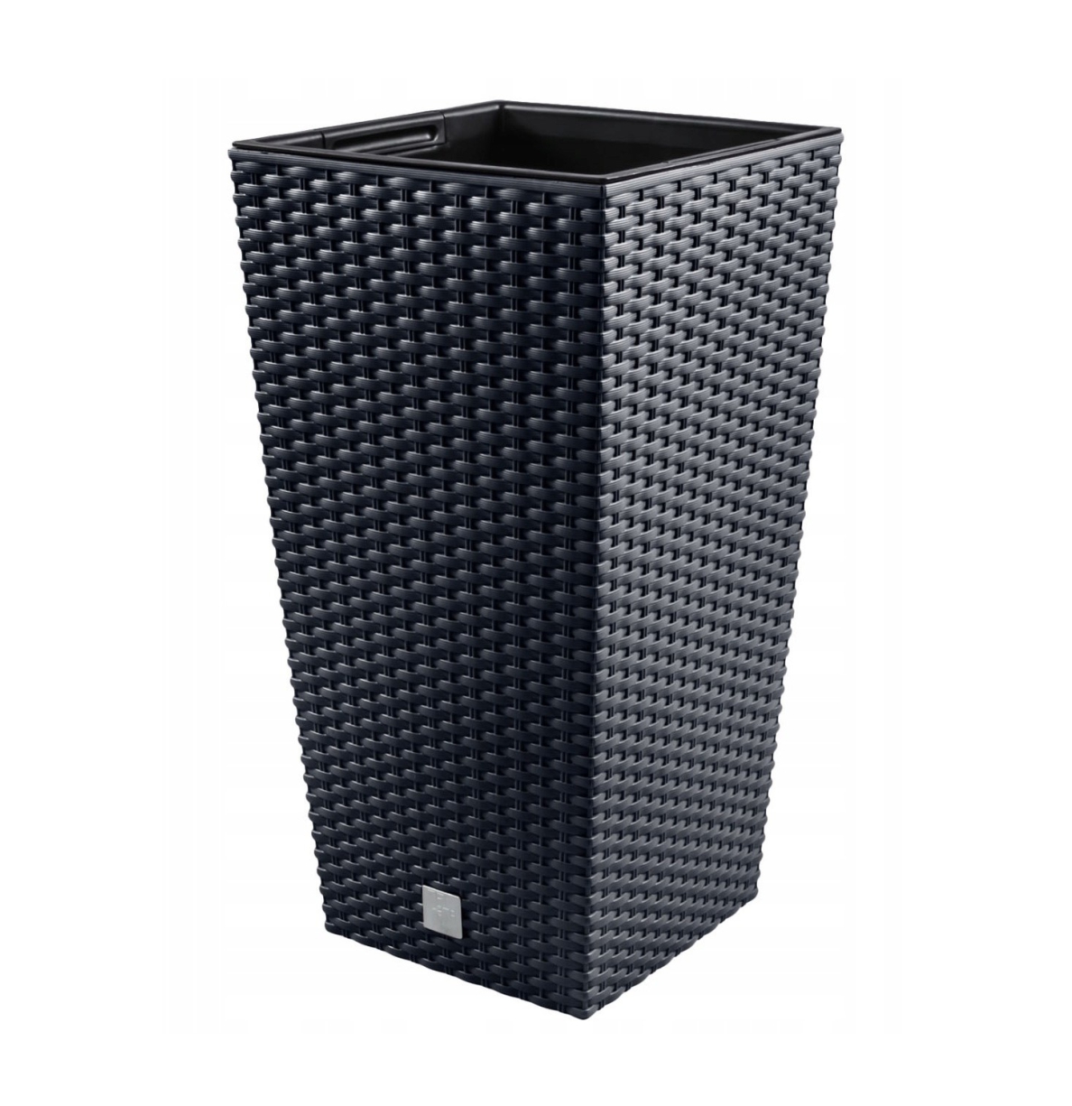 

Doniczka Rattan 28,7x 55h Rato Grafit Wysoka Wkład