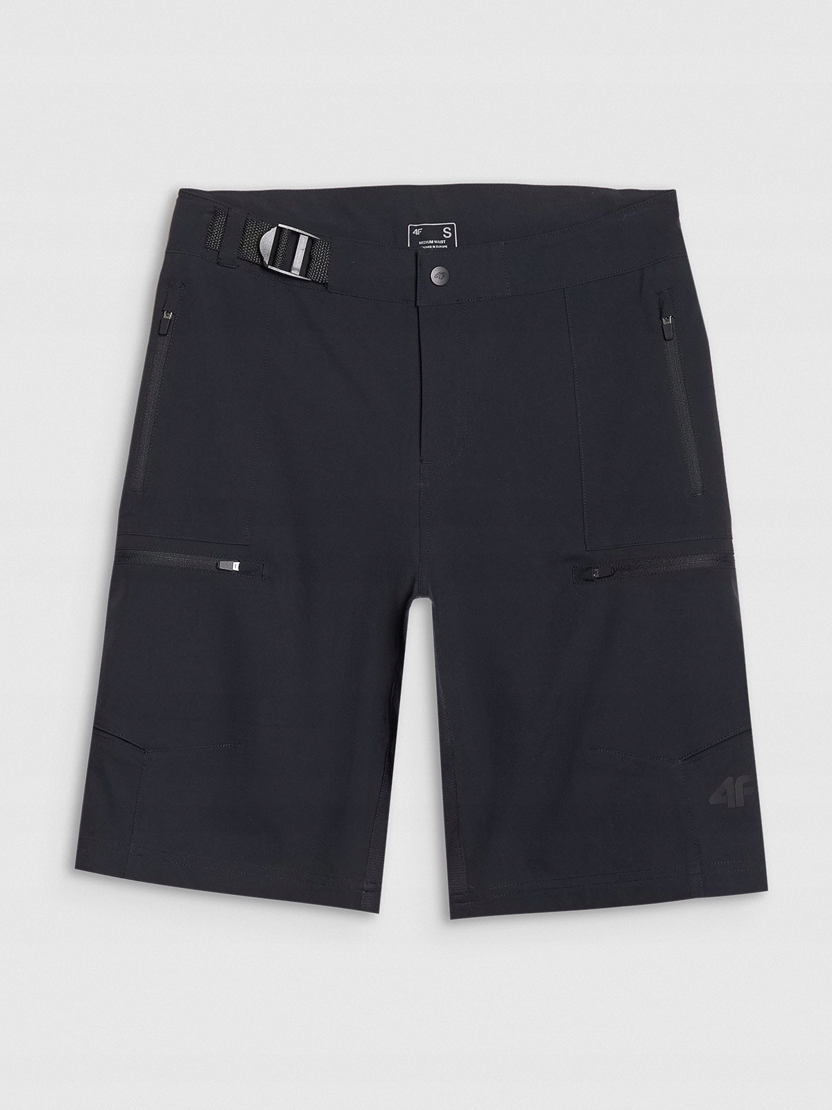 4F cyklistické kraťasy 4F WSS25TFSHF0890 černé