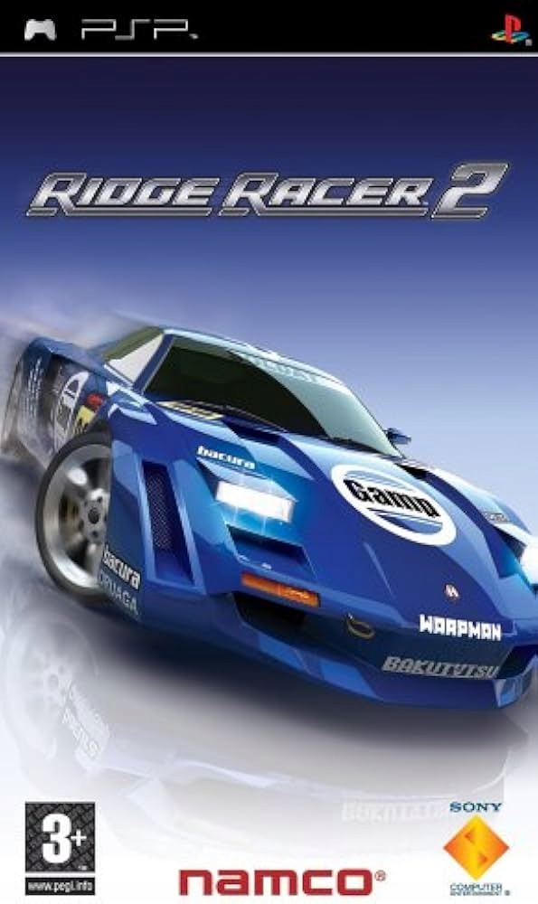 Ridge Racer 2 PlayStation Portable (PSP) pudełkowa