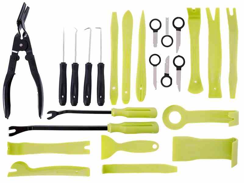 Zestaw ściągaczy do tapicerki, 26 elem.