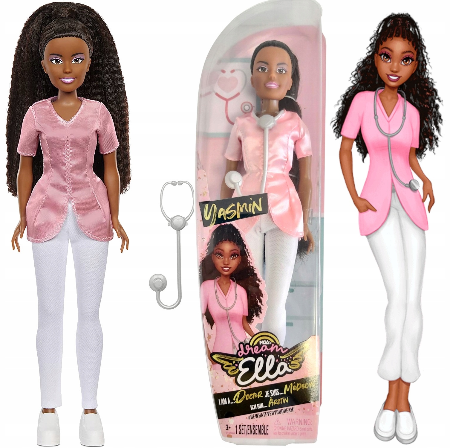 

Dream Ella Lalka Modowa Yasmin Zawody Lekarz Docto