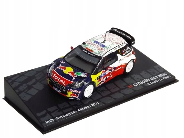 Citroën DS3 Wrc Sébastien Loeb Mexiko 2011 Altaya