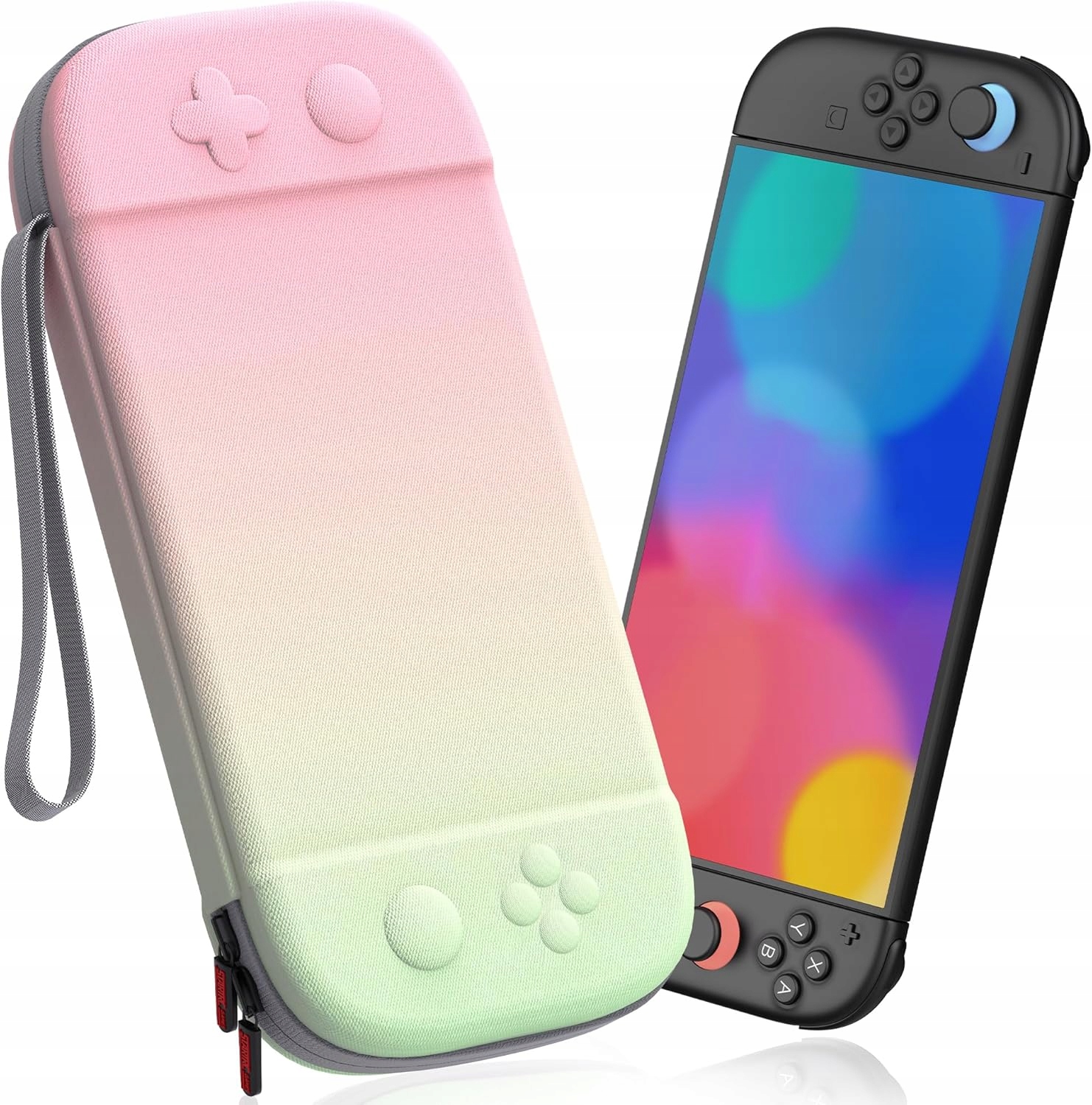 Etui Case Futerał Konsola Nintendo Switch 2 Pokrowiec Wzmocnione Kolorowe