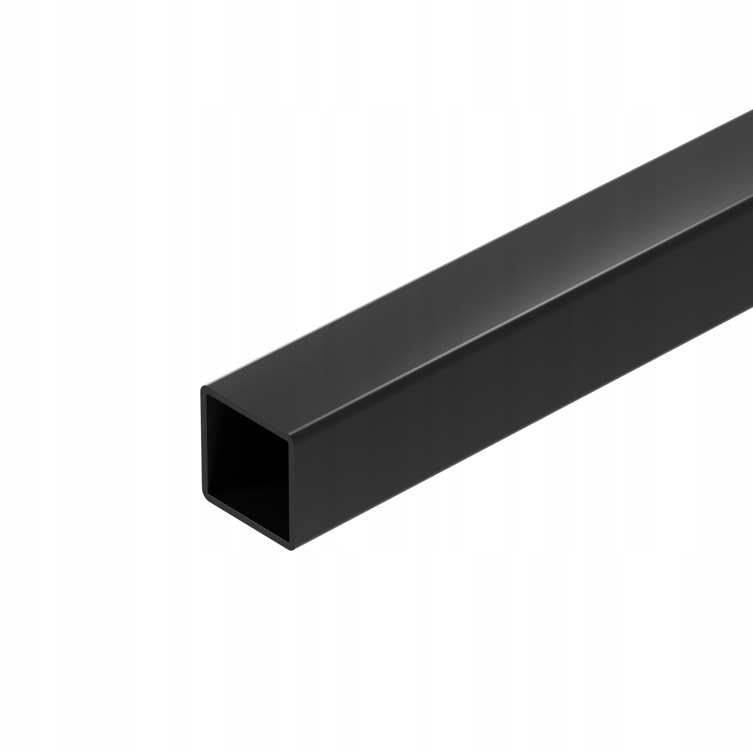 Profil 25x25 Sloupek Tralka Harfa Pro Zábradlí Na Schody Černý 400 cm