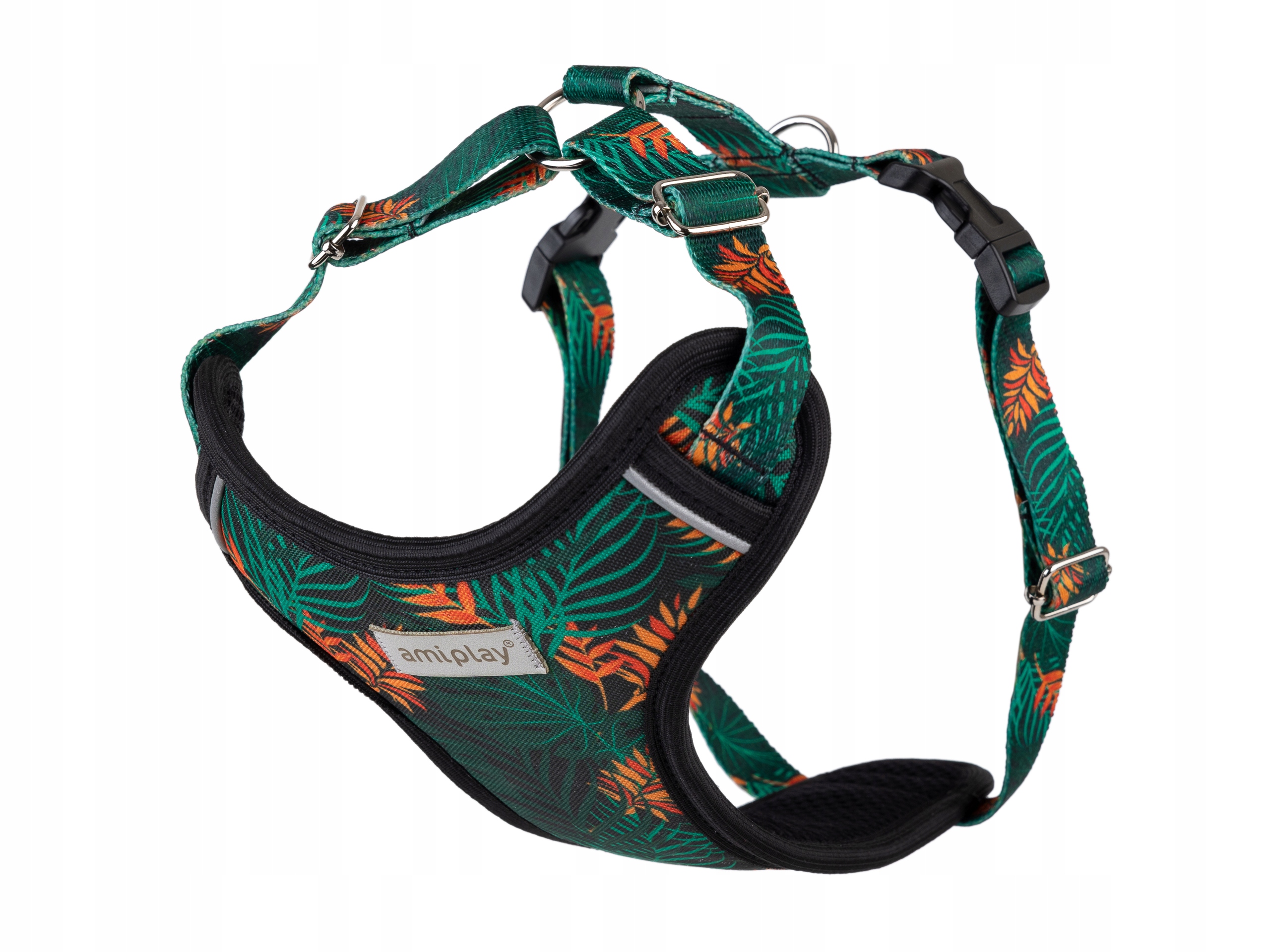 

amiplay Szelki dla psa Discovery BeHappy M Jungle