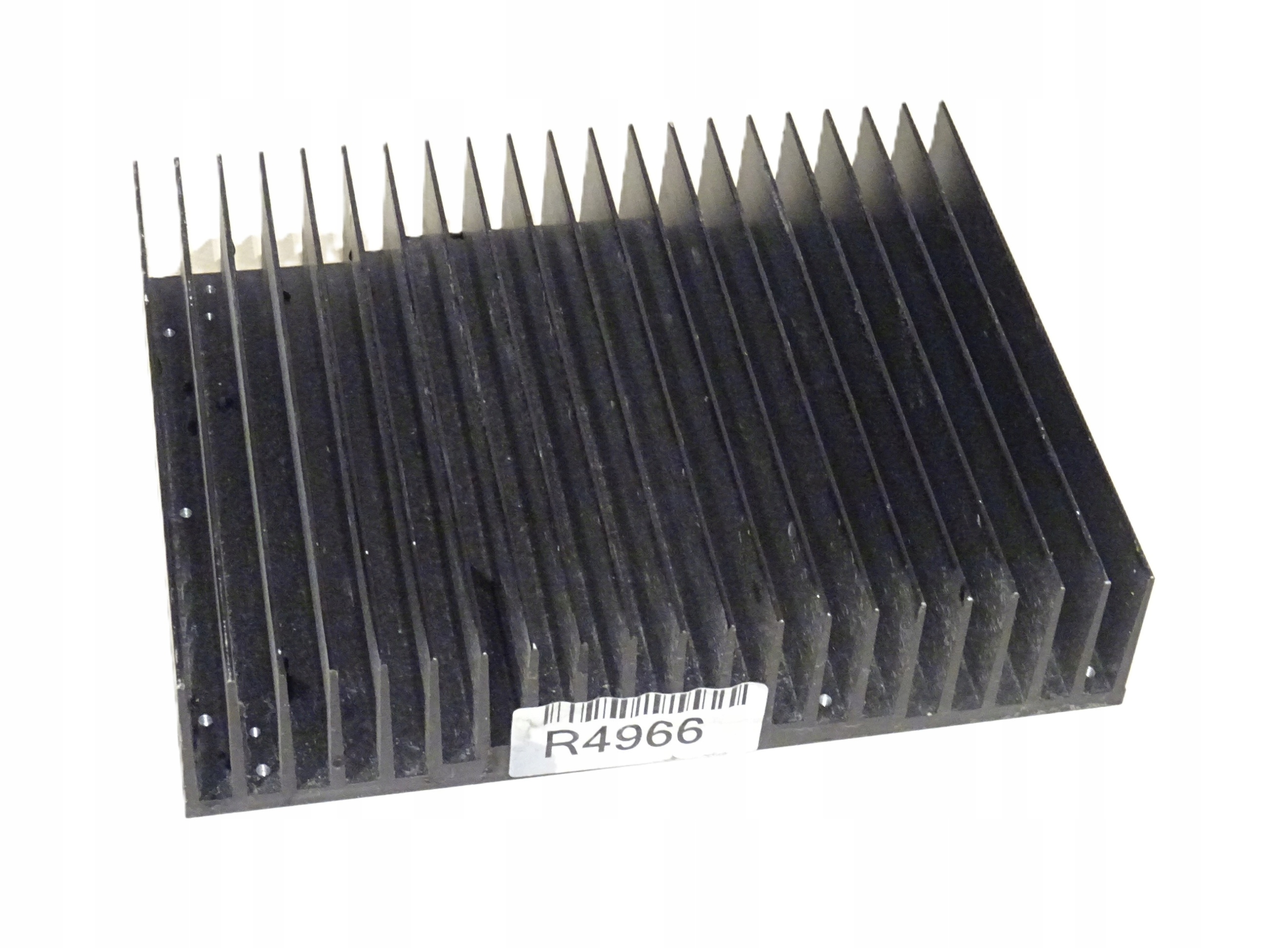 Radiator AL czarny 270x55x210mm