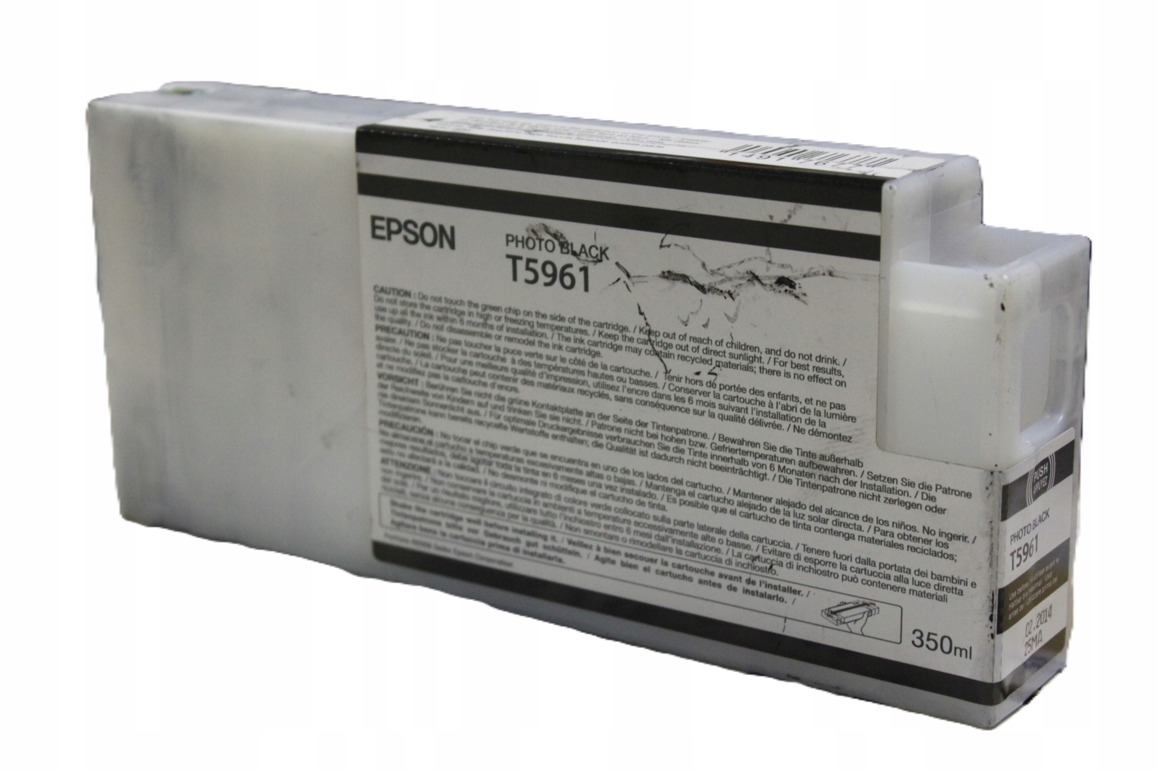 Epson T5961 C13T596100 foto čierny atrament originál 15/14