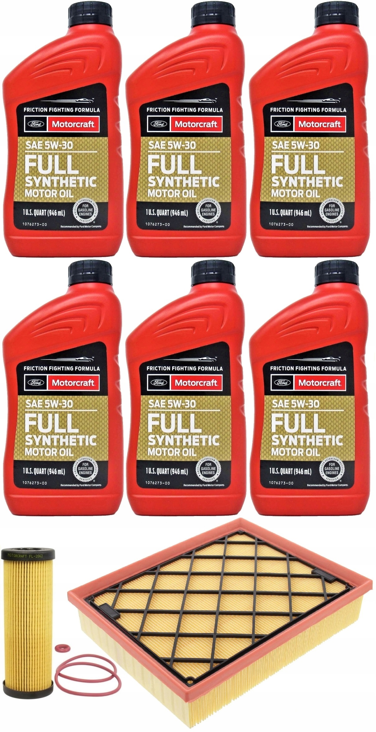 MOTORCRAFT 5W30 + FILTR FORD FUSION 2,7 17-19
